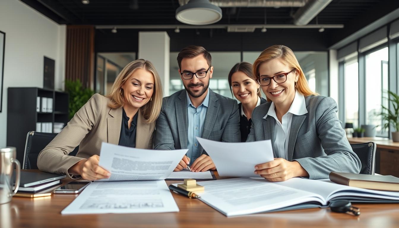 Real estate ownership transfer documents and closing confirmation